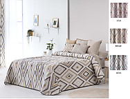 Edredón bouti Zafra doble relleno (200 gr) color Azul, Beige o Lila