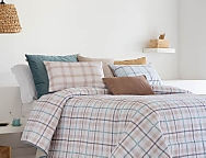 Edredón estampado Encina con funda/s de cojín Multicolor