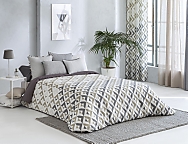 Funda nórdica Murcia color Gris o Rosa