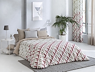 Funda nórdica Murcia color Gris o Rosa