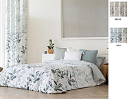 Funda nórdica Zamora color Azul o Beige