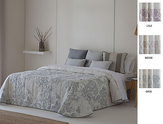 Confecciones Paula - Bouti Isaba color Beige, Gris o Lila