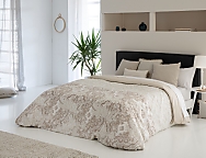 Funda nórdica Isaba color Beige, Gris o Lila