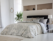 Funda nórdica Isaba color Beige, Gris o Lila