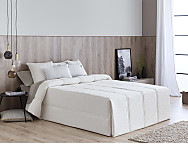 Edredón Conforter Pique Pedraza color Beige o Blanco