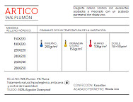 Edredón nórdico plumón Artico