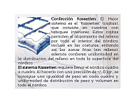 Edredón nórdico plumón Nevada