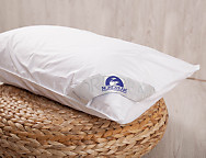 Almohada plumón Everest. Doble funda. Densidad Media