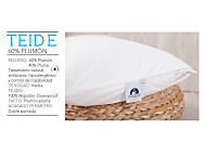 Almohada plumón Teide Nordream. 1 funda. Densidad Media